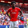 Nottingham Forest defender Ola Aina  (Credit: Imago)