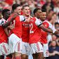 Arsenal players celebrating || Imago