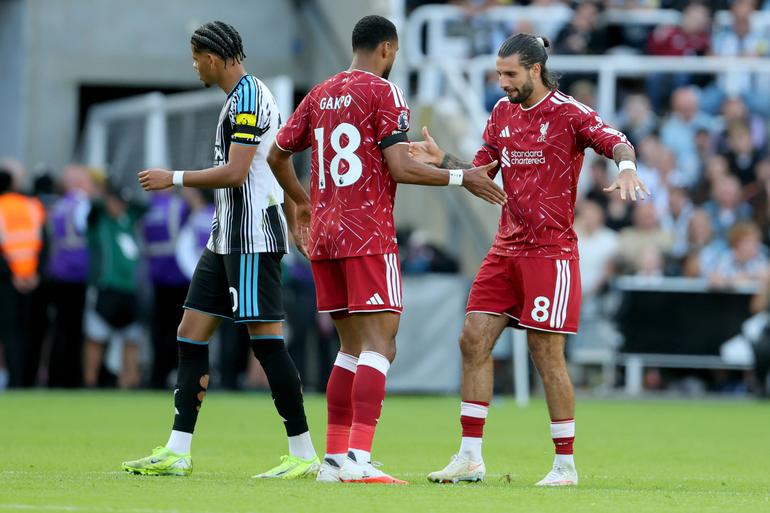 Szoboszlai scores late equaliser for Liverpool || imago