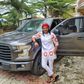 Oparanozie posed with a Ford truck, and the interior and exterior were detailed by her followers. Instagram/Oparanozie