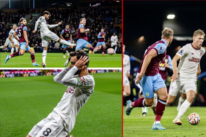 Burnley 0-1 Manchester United || Image via @ManUtd on X, formerly Twitter