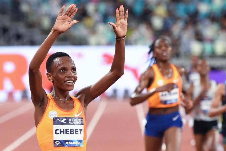 Indefatigable Beatrice Chebet draws inspiration from Ethiopian sensation