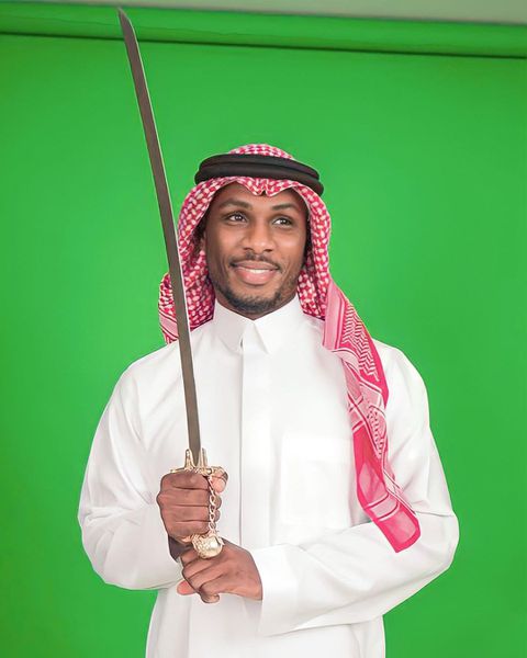 Ighalo on the other hand celebrated Saudi National Day in style on his official social media platforms. - Instagram/Ighalo