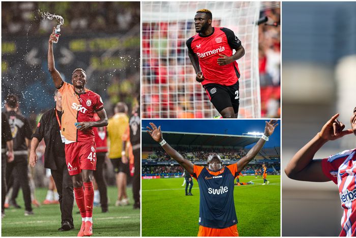 Naija Stars Abroad featuring Victor Osimhen, Boniface, Ajibade and Chinedu.