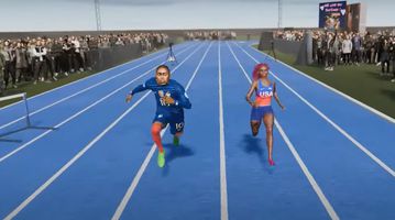 Is Sha'Carri Richardson actually faster than Real Madrid star Kylian Mbappe? 3D simulation puts theory to the test