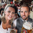 Beers beers and more beers- Harry Kane leads Bayern Munich in Oktober Fest celebrations