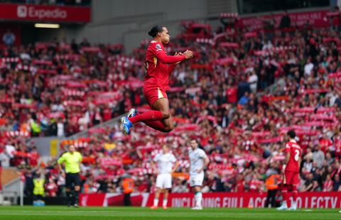 How Virgil Van Dijk supported Darwin Nunez when he broke down after breaking 14-game duck to score