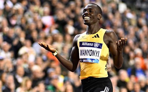 Emmanuel Wanyonyi headlines the fastest men over 800m in 2024