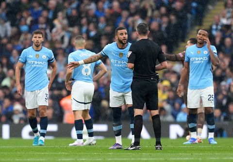 Kyle Walker opens up on angry exchange with Michael Oliver