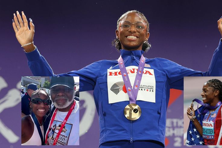 Melissa Jefferson-Wooden: From Saving Her Dad’s Life at 17 to Three Gold Medals in Tokyo at 24