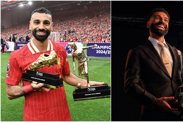 Mo Salah won the golden boot and the best player award in 24/25 EPL season |Pulsesports.ng