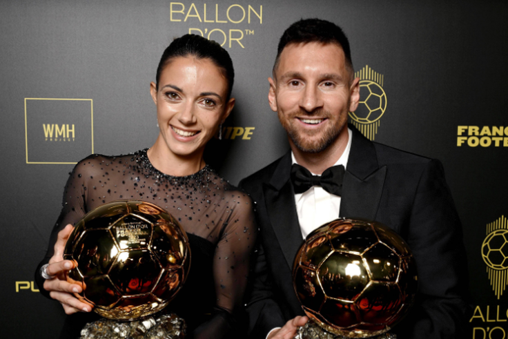 Barcelona ace matches Messi and Platini's record after beating Arsenal star to Ballon d'Or