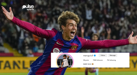 Barcelona star Marc Guiu gains over half a million Instagram followers following incredible debut