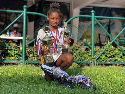 9-year-old Rose Nana Rules Lagos Schools' Tennis Championship