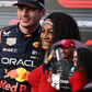 Sha'Carri Richardson: World champion presents F1 awards to Max Verstappen, Hamilton, and Leclerc