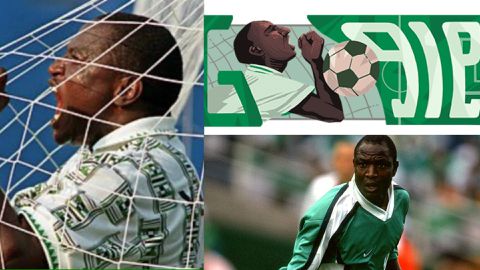 Rashidi Yekini at 60: Google Doodle celebrates Super Eagles greatest striker