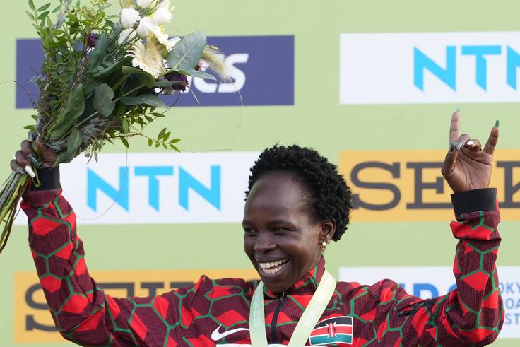 How six-year-old daughter is motivating Jepchirchir for second successive Olympic title