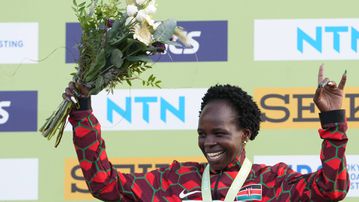 How six-year-old daughter is motivating Jepchirchir for second successive Olympic title