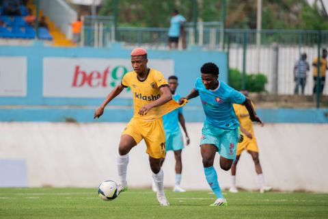 Jonathan Alukwu scored Sporting Lagos' consolation against Remo Stars.