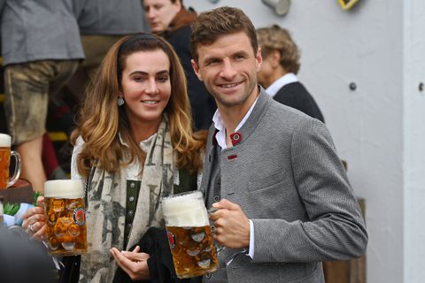 I'm not his handbag — Thomas Müller’s wife says as Bayern couple