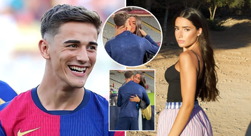 Gavi: Barcelona star sparks dating rumours with Ana Pelayo after kissing her on his return from injury