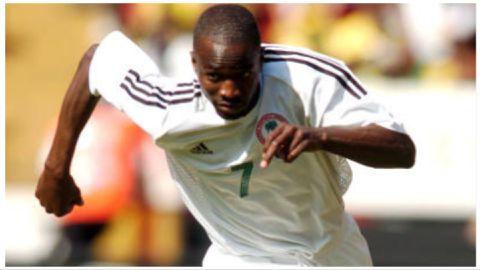 Super Eagles celebrate John Utaka's AFCON heroics against Cameroon