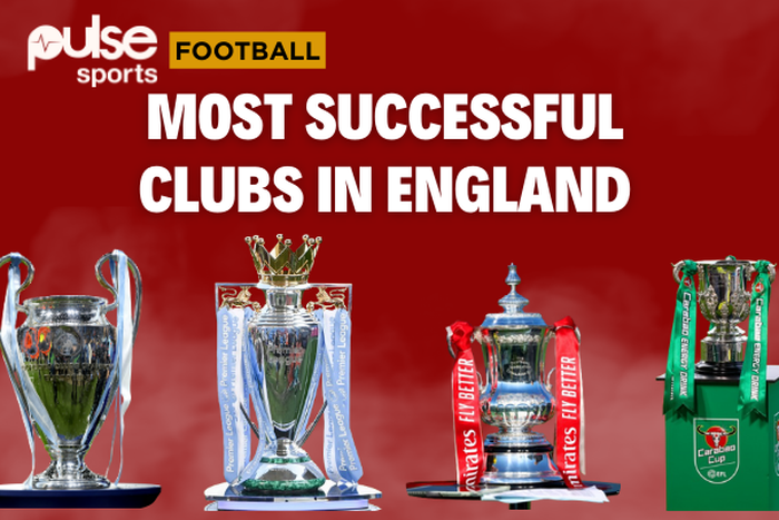 Most successful clubs in England 2023