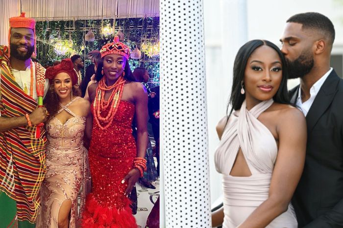 Raphael Akpejiori, a heavyweight boxer from Nigeria, and Ogwumike are getting married, according to the post.