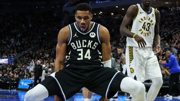 Giannis Antetokounmpo: Nigerian Freak bags triple-double as Bucks beat Pacers