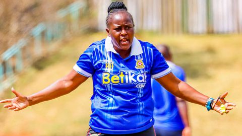 Kenya Police coach Beldine Odemba targets long-term FKF Premier League role after historic debut