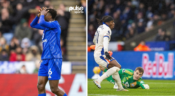 Ndidi escapes red card as Chelsea survive Madueke disaster, late Ayew penalty to beat Leicester City