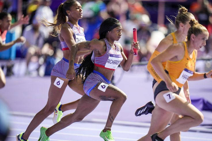 US women's 4 x 100m relay coach on how she convinced 'big personalties' Sha'Carri Richardson & Gabby Thomas to work together