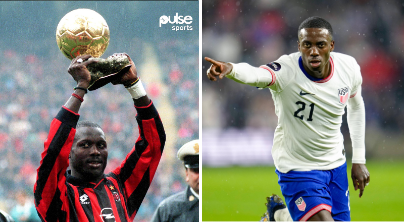 African legend George Weah reveals how his son carries on his legacy ...