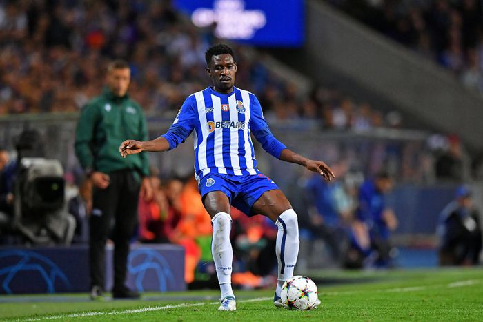 Zaidu Sanusi do Porto, during the match between Porto and Atletico de Madrid, for the 6th round of Group B of the UEFA Champions League 2022/2023 at Estadio do Dragao, this Tuesday, 01. 30761 (Daniel Castro / SPP)