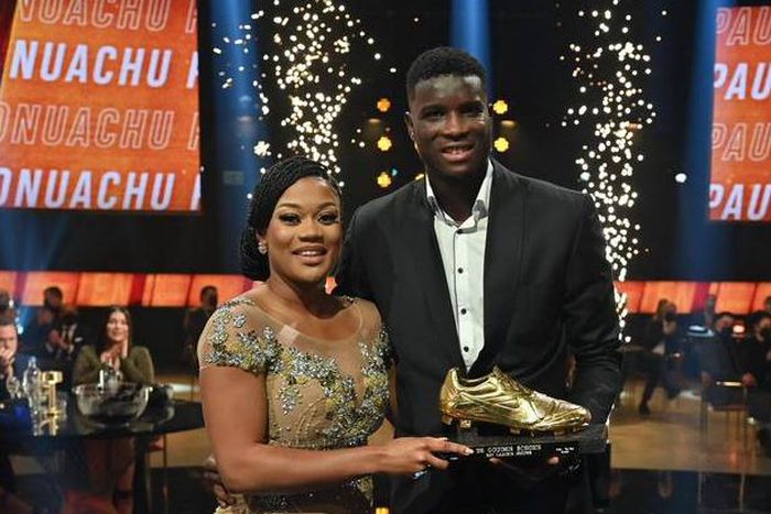Paul Onuachu wins the 2021 Belgian Golden Shoe