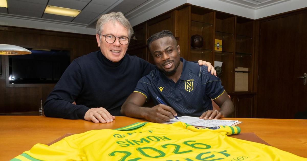 Nigerian forward Moses Simon earns contract extension with Nantes ...