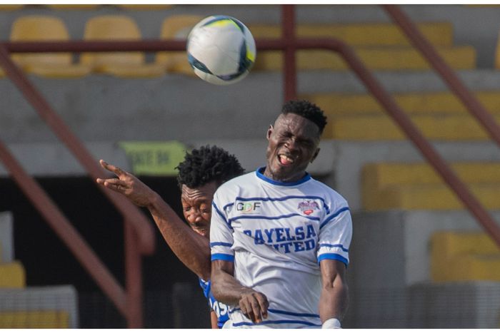 Mizo was a handful against Sporting Lagos.