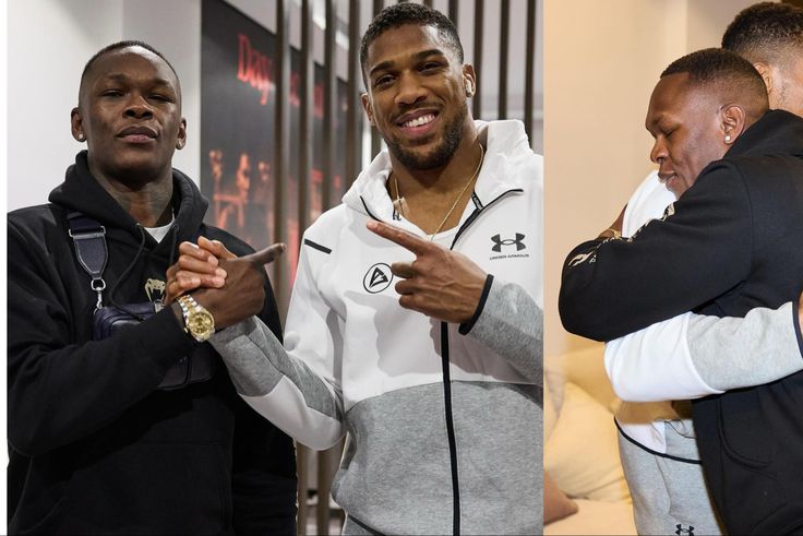 At the Otto Wallin weigh-in, Israel Adesanya's endorsement of Anthony Joshua's camp symbolized a moment of solidarity in the sports community.