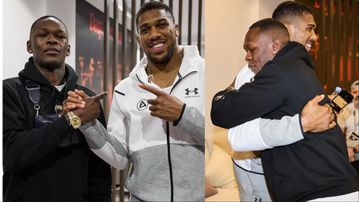 Anthony Joshua and Israel Adesanya: Awon Omo Oba link up in Saudi Arabia ahead of Otto Wallin fight