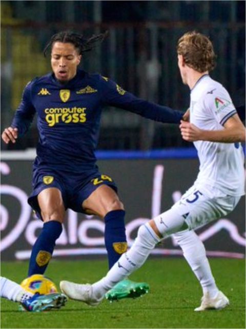 Tyronne Ebuehi played his 12th game of the season in the Serie A.