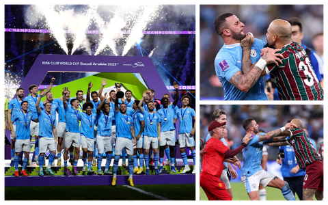 Manchester City crowned Club World Champions amid fiery clash between Kyle Walker and Felipe Melo