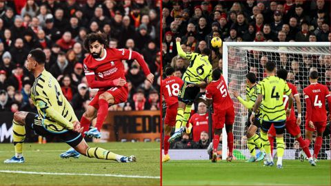 Liverpool vs Arsenal: Salah outduels quiet Saka as PL top two share spoils in Anfield thriller