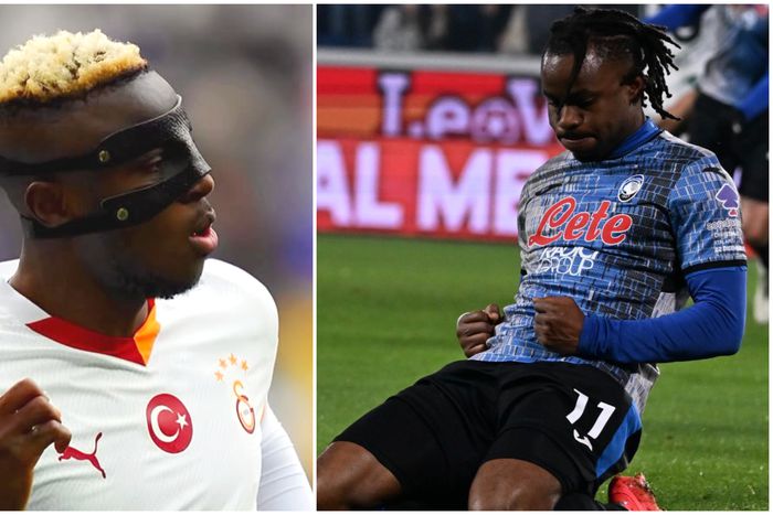 Victor Osimhen and Ademola Lookman are playing catch up with one of their Nigerian colleagues.