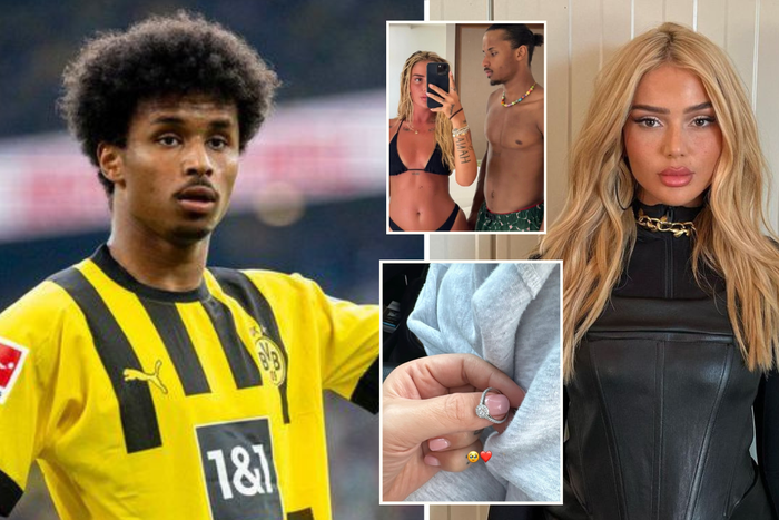 Karim Adeyemi: Dortmund’s Nigerian star announces marriage to older partner Loredana