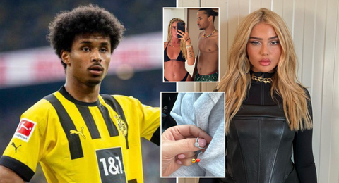 Karim Adeyemi: Dortmund’s Nigerian star announces marriage to older partner Loredana