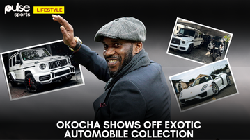 Super Eagles legend Jay-Jay Okocha teases fans with insane car collection worth over N600 million