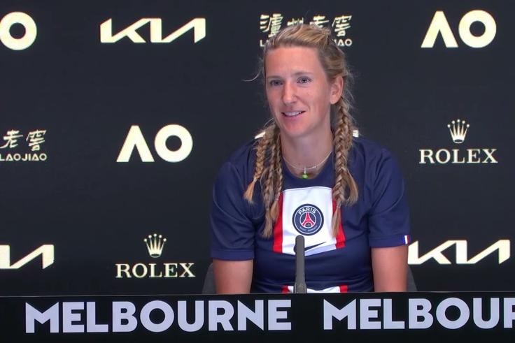 Azarenka reveals the reason behind wearing a PSG shirt and how David Beckham is involved