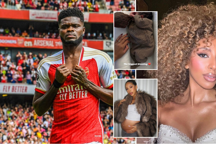Thomas Partey child