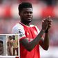 Arsenal's Thomas Partey welcomes new baby as lengthy injury layoff nears end