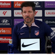 Diego Simeone expresses frustration about VAR